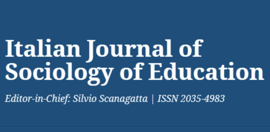 Sezione speciale di IJSE co-curata da Lara Maestripieri su Mastering youth transitions.